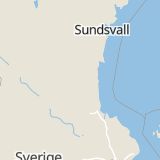 Karta som med röd fyrkant ramar in Sävstaås, Bollnäs, Gävleborgs län