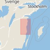 Karta som med röd fyrkant ramar in Segersgärde, Örnberget, Västervik, Kalmar län