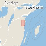 Karta som med röd fyrkant ramar in Ukna, Västervik, Kalmar län