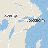 Karta som med röd fyrkant ramar in Katrineholm, Nyköping, Södermanlands län