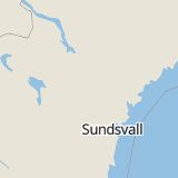 Karta som med röd fyrkant ramar in Ragunda Kommun, Ragunda, Jämtlands län