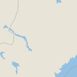 Karta som med röd fyrkant ramar in Storgatan, Dorotea, Västerbottens län