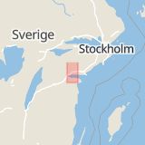 Karta som med röd fyrkant ramar in Stavsjö, Nyköping, Södermanlands län