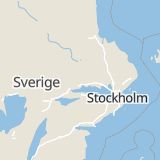 Karta som med röd fyrkant ramar in Skultuna, Västerås, Västmanlands län