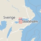 Karta som med röd fyrkant ramar in Brunnsta, Örebro, Eskilstuna, Södermanlands län