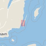 Karta som med röd fyrkant ramar in Semestervägen, Mörbylånga, Kalmar län