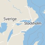 Karta som med röd fyrkant ramar in Västerleden, Brottsta, Eskilstuna, Södermanlands län