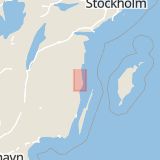 Karta som med röd fyrkant ramar in Maren, Oskarshamn, Kalmar län