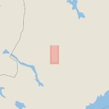 Karta som med röd fyrkant ramar in Storholmen, Vilhelmina, Västerbottens län