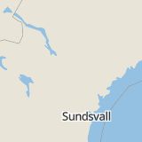 Karta som med röd fyrkant ramar in Ramsele, Edsele, Sollefteå, Västernorrlands län