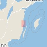 Karta som med röd fyrkant ramar in Misterhult, Baggemålavägen, Oskarshamn, Kalmar län