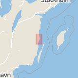 Karta som med röd fyrkant ramar in Misterhult, Oskarshamn, Kalmar län