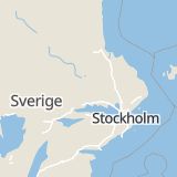 Karta som med röd fyrkant ramar in Bryggeriet, Sala, Västmanlands län