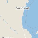 Karta som med röd fyrkant ramar in Ronja Rövardotter, Gävleborgs län