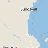 Karta som med röd fyrkant ramar in Rengsjö, Bollnäs, Gävleborgs län