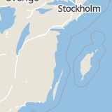 Karta som med röd fyrkant ramar in Perugatan, Stora Trädgårdsgatan, Västervik, Kalmar län