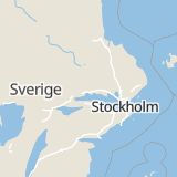 Karta som med röd fyrkant ramar in Källbovägen, Tillberga, Västerås, Västmanlands län