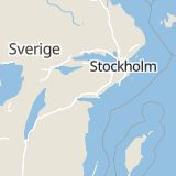 Karta som med röd fyrkant ramar in Vrena, Strängnäs, Flens Kommun, Södermanlands län