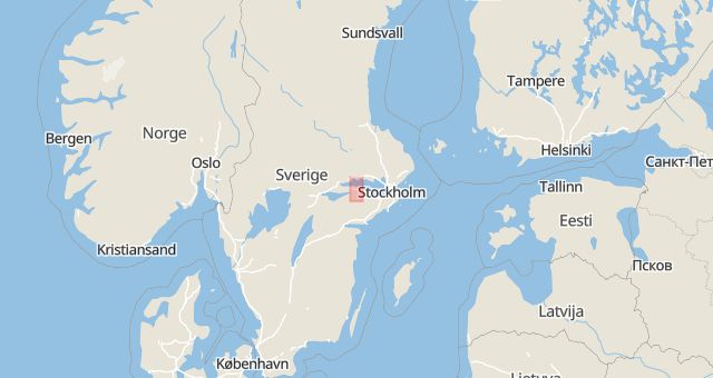 Karta som med röd fyrkant ramar in Brandkärr, Nyköping, Kjula, Eskilstuna, Södermanlands län
