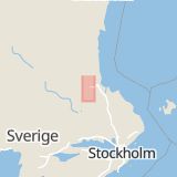 Karta som med röd fyrkant ramar in Sätragatan, Smassens Väg, Sandviken, Gävleborgs län