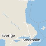 Karta som med röd fyrkant ramar in Bessemergatan, Sandviken, Gävleborgs län