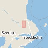 Karta som med röd fyrkant ramar in Österfärnebo, Sandviken, Gävleborgs län