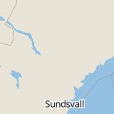 Karta som med röd fyrkant ramar in Västernorrland, Birsta, Sundsvalls Kommun, Köpmangatan, Junsele, Sollefteå Kommun, Älandsbro, Härnösand, Västernorrlands län