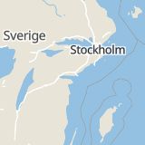 Karta som med röd fyrkant ramar in Enstaberg, Nyköping, Södermanlands län