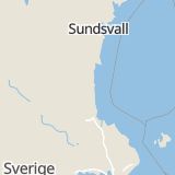 Karta som med röd fyrkant ramar in Marmaverken, Söderhamn, Gävleborgs län