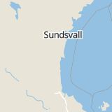 Karta som med röd fyrkant ramar in Näsviken, Hudiksvalls Kommun, Hudiksvall, Gävleborgs län