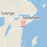 Karta som med röd fyrkant ramar in Edstorp, Nyköping, Södermanlands län