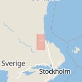 Karta som med röd fyrkant ramar in Forsbacka, Sandviken, Gävleborgs län