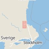 Karta som med röd fyrkant ramar in Forsbacka, Gävleborgs län