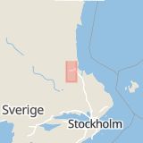 Karta som med röd fyrkant ramar in Skottvallen, Forsbacka, Boviksvägen, Gävle, Gävleborgs län