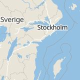 Karta som med röd fyrkant ramar in Gumsbacken, Nyköping, Arnö, Katrineholms Kommun, Strängnäs, Södermanlands län