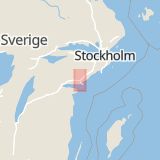 Karta som med röd fyrkant ramar in Katrineholmsvägen, Smålandsvägen, Nyköping, Södermanlands län