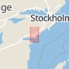 Karta som med röd fyrkant ramar in Eskilstuna, Hargsvägen, Nyköping, Södermanlands län