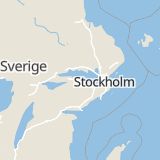 Karta som med röd fyrkant ramar in Timmervägen, Strängnäs, Södermanlands län