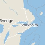 Karta som med röd fyrkant ramar in Märsön, Enköping, Uppsala län