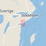 Karta som med röd fyrkant ramar in Arnö, Nyköpings Kommun, Nyköping, Södermanlands län
