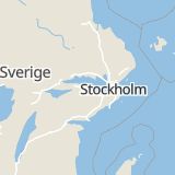 Karta som med röd fyrkant ramar in Kilenvägen, Strängnäs, Nyköping, Södermanlands län