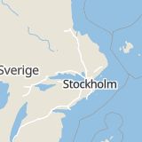 Karta som med röd fyrkant ramar in Annelund, Enköping, Uppsala län