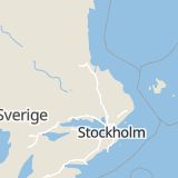 Karta som med röd fyrkant ramar in Östervåla, Heby, Uppsala län