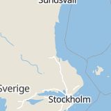 Karta som med röd fyrkant ramar in Grankullen, Haparanda, Gävleborgs län