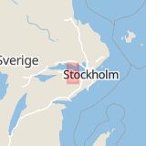 Karta som med röd fyrkant ramar in Stallarholmen, Mariefred, Strängnäs, Södermanlands län