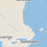 Karta som med röd fyrkant ramar in Bomhus, Gävle, Gävleborgs län