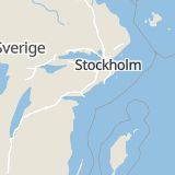 Karta som med röd fyrkant ramar in Katrineholm, Eskilstuna, Valhalla, Tystberga, Södermanlands län