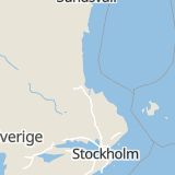 Karta som med röd fyrkant ramar in Furuvik, Gävle, Gävleborgs län