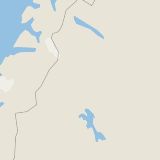 Karta som med röd fyrkant ramar in Västerfjäll, Jokkmokk, Norrbottens län