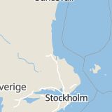 Karta som med röd fyrkant ramar in Skutskär, Älvkarleby, Uppsala län